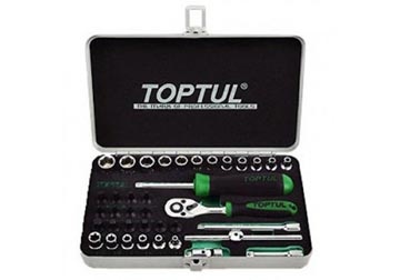 1/4" Bộ tuýp 38 món Toptul GCAD3801