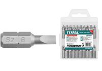 Bộ mũi vít dẹp 20 chi tiết Total TAC16SL413