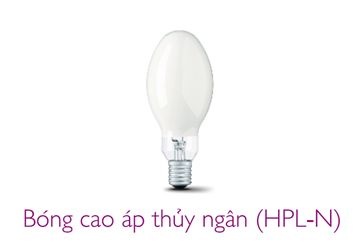 250W Bóng cao áp thuỷ ngân HPL-N-Dạng bầu-E40