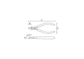 4" Kìm cắt Keiba MN-A04